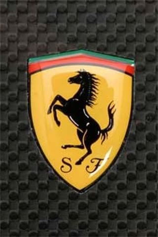 Ferrari emblem iPhone Wallpaper