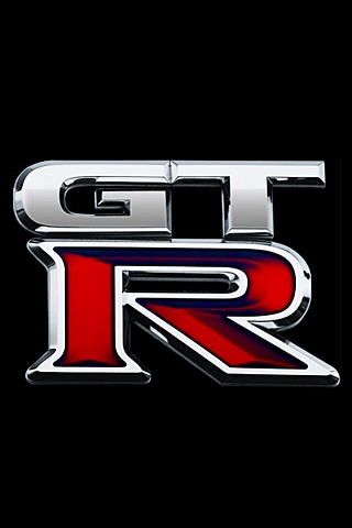 GT R emblem iPhone Wallpaper