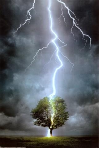 Lightning Strikes(1) iPhone Wallpaper