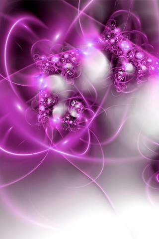 Purple Energy iPhone Wallpaper