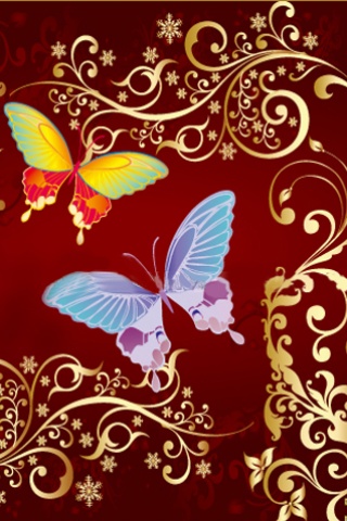 Butterflies(2) iPhone Wallpaper