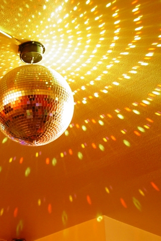 Disco Ball iPhone Wallpaper