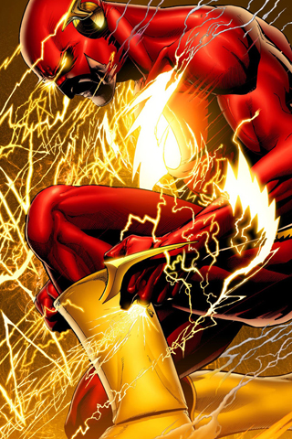 Flash Rebirth iPhone Wallpaper