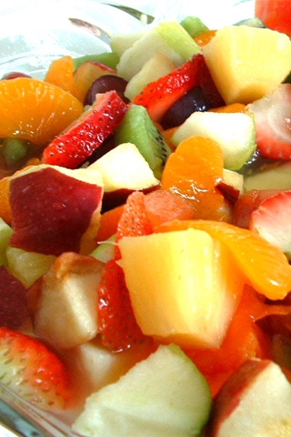 Fruit Salad iPhone Wallpaper