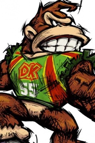 Gorillas DK iPhone Wallpaper