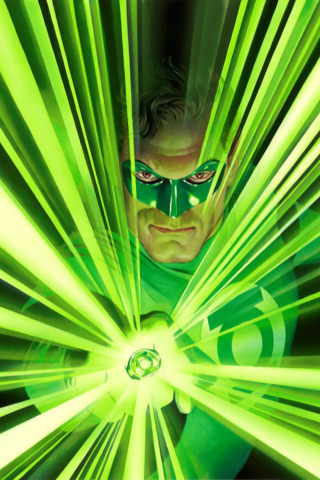 Green Lantern iPhone Wallpaper