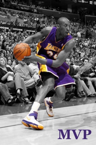 Kobe Bryant 24 iPhone Wallpaper
