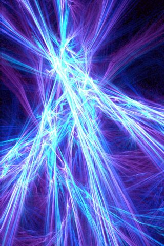 Purple Lights iPhone Wallpaper