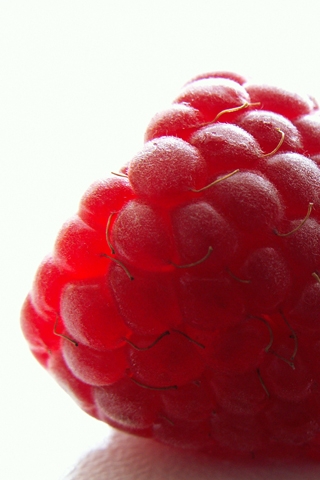 Raspberry iPhone Wallpaper