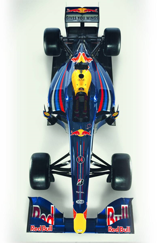 Red Bull RB5 iPhone Wallpaper