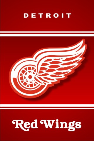 Red Wings iPhone Wallpaper