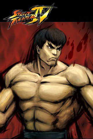 Street Fighter IV Fei Long iPhone Wallpaper