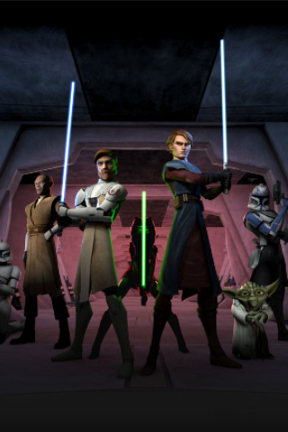 The Clone Wars iPhone Wallpaper
