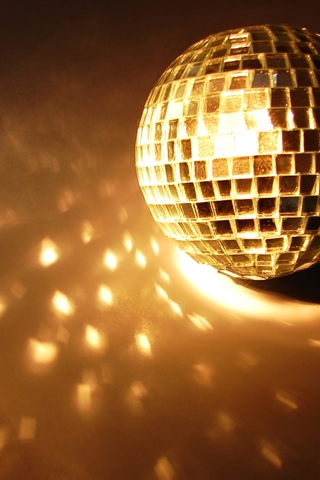 The Disco Ball iPhone Wallpaper