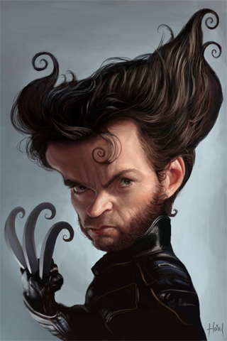 Wolverine Art iPhone Wallpaper