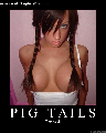 pig tails